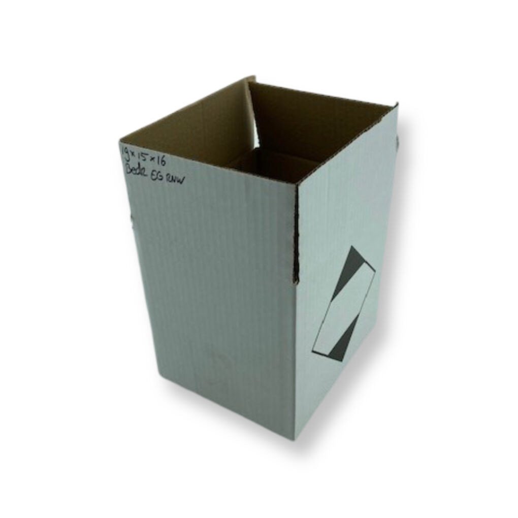 0201 190x150x160mm B Wit Rest nieuw Bedrukt