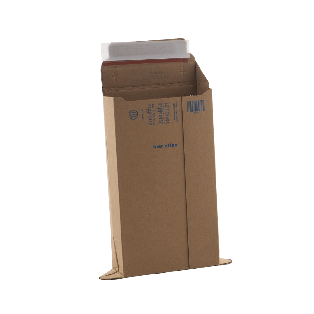 0110 280x200x20mm B Bruin Rest nieuw