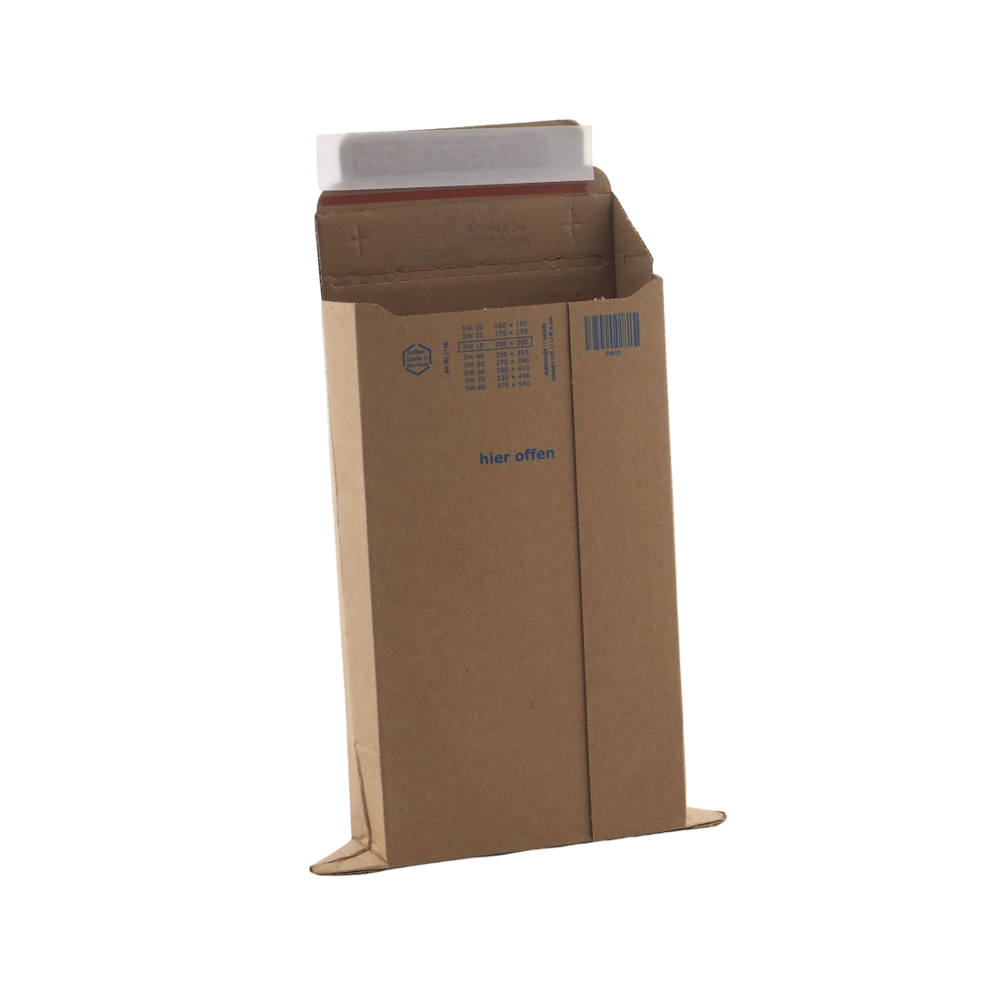 0110 280x200x20mm B Bruin Rest nieuw