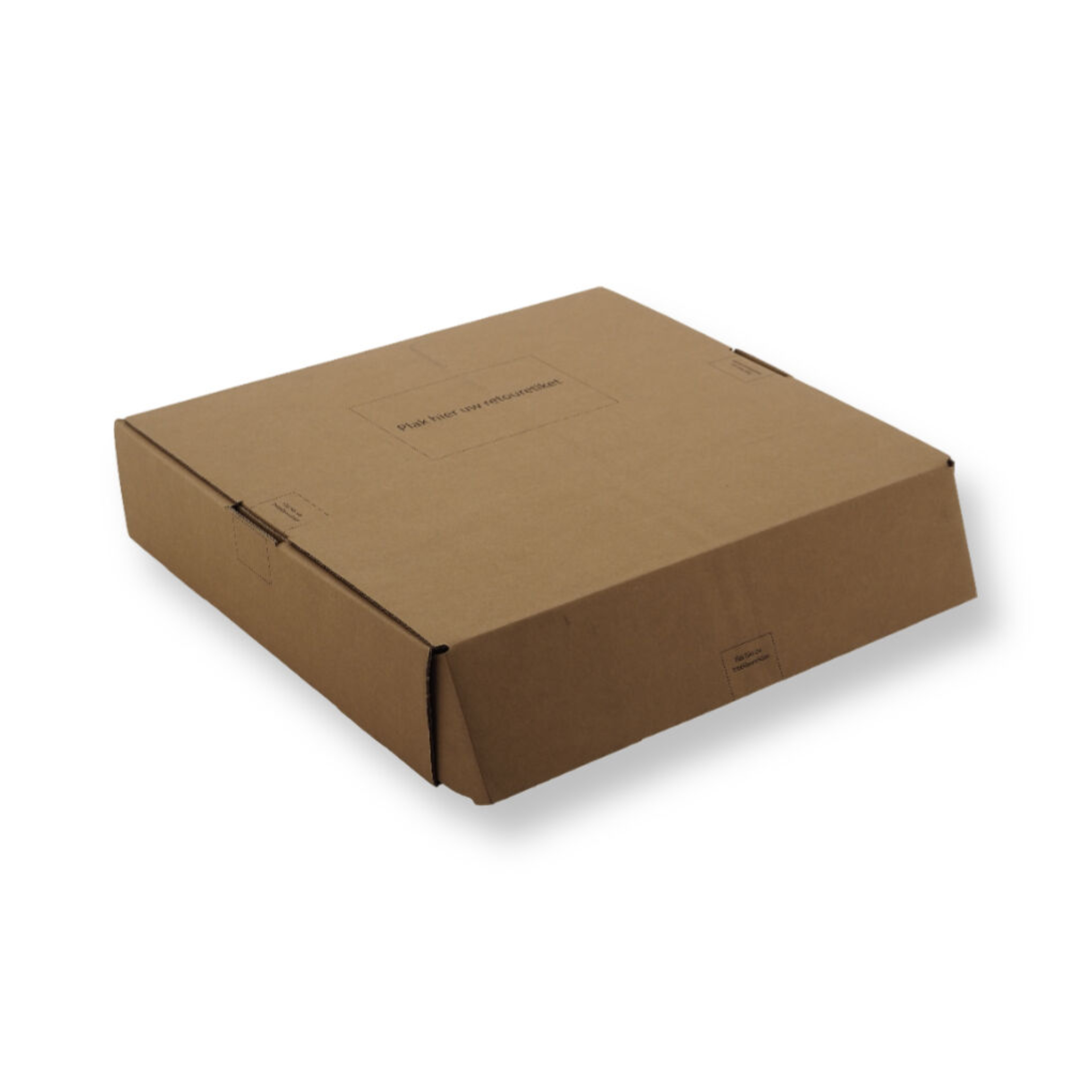 0427 380x360x80mm EE Bruin Rest nieuw