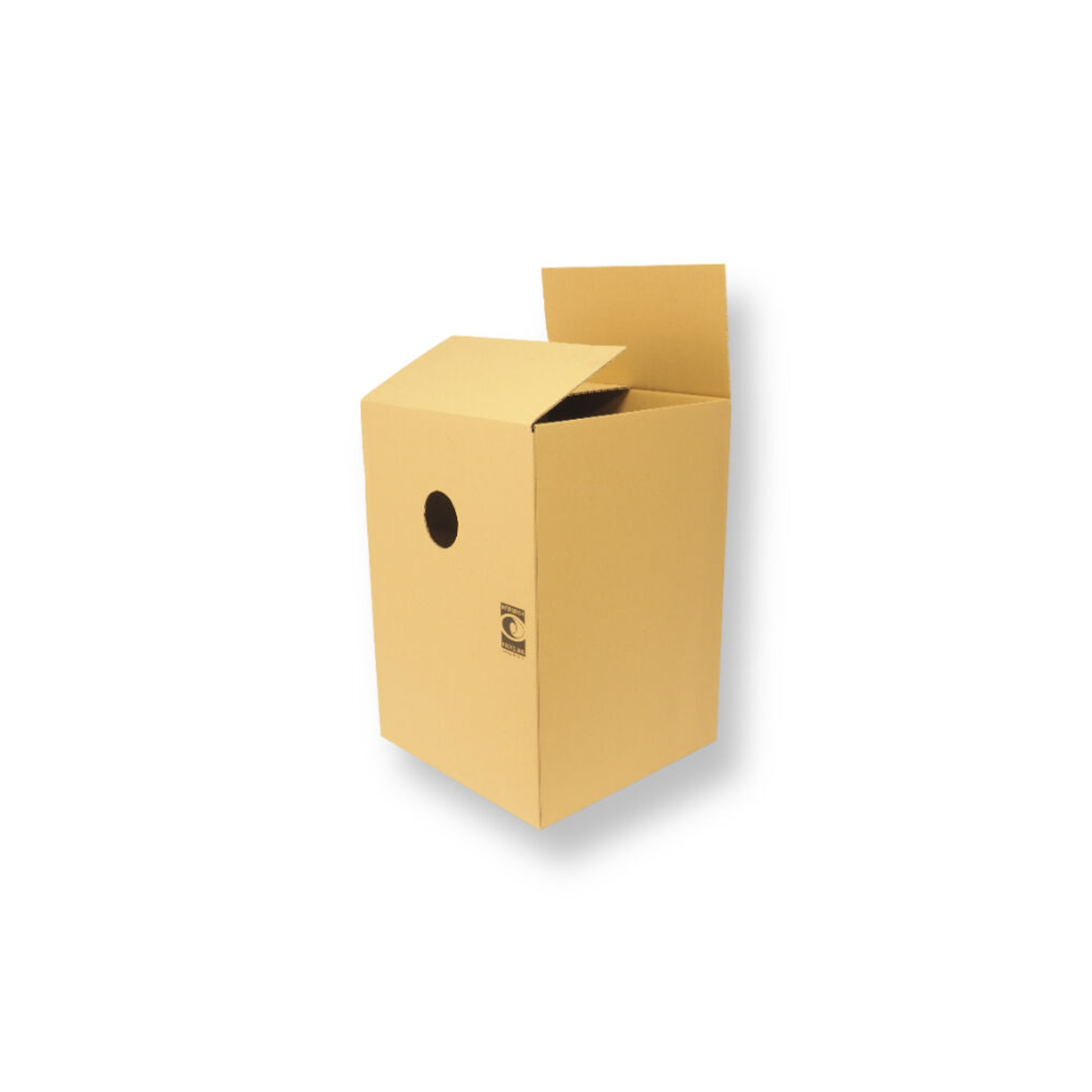 0201 380x380x540mm B Bruin Rest nieuw Bedrukt