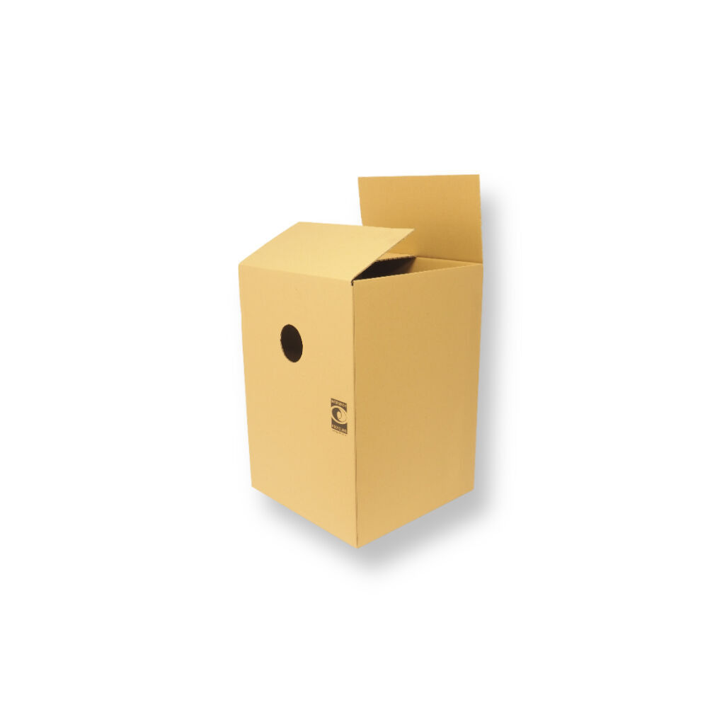 0201 380x380x540mm B Bruin Rest nieuw Bedrukt