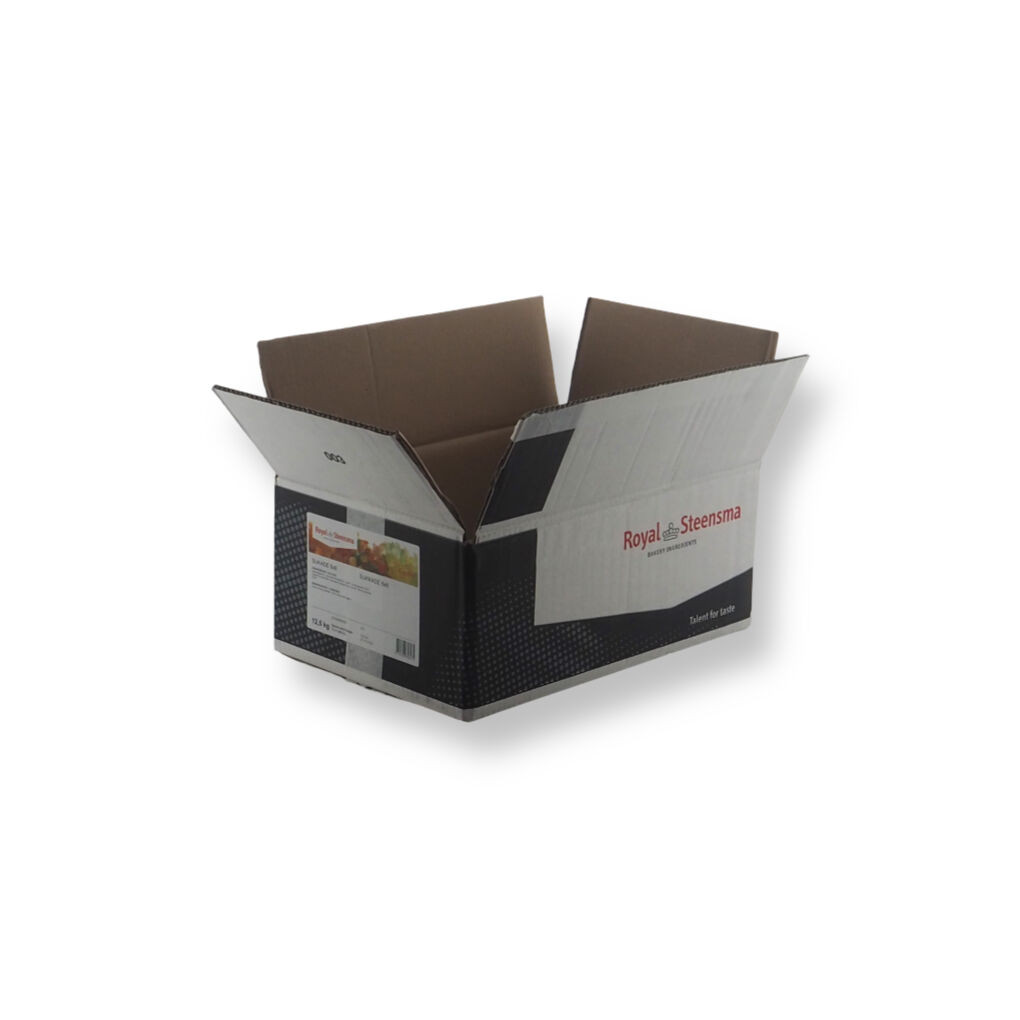 0201 390x250x200mm BC Bruin Gebruikt Bedrukt Sticker