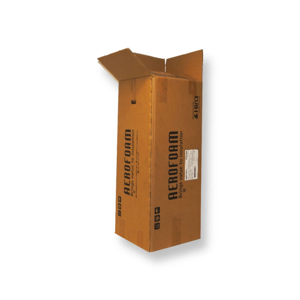 0201 420x420x1050mm BC Bruin Gebruikt Bedrukt