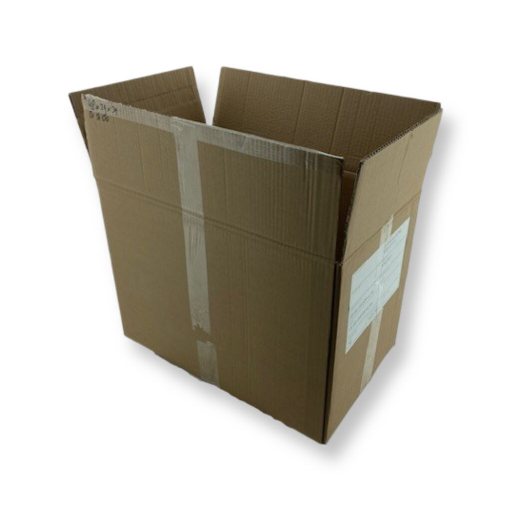 0201 480x290x340mm BC Bruin Gebruikt Sticker