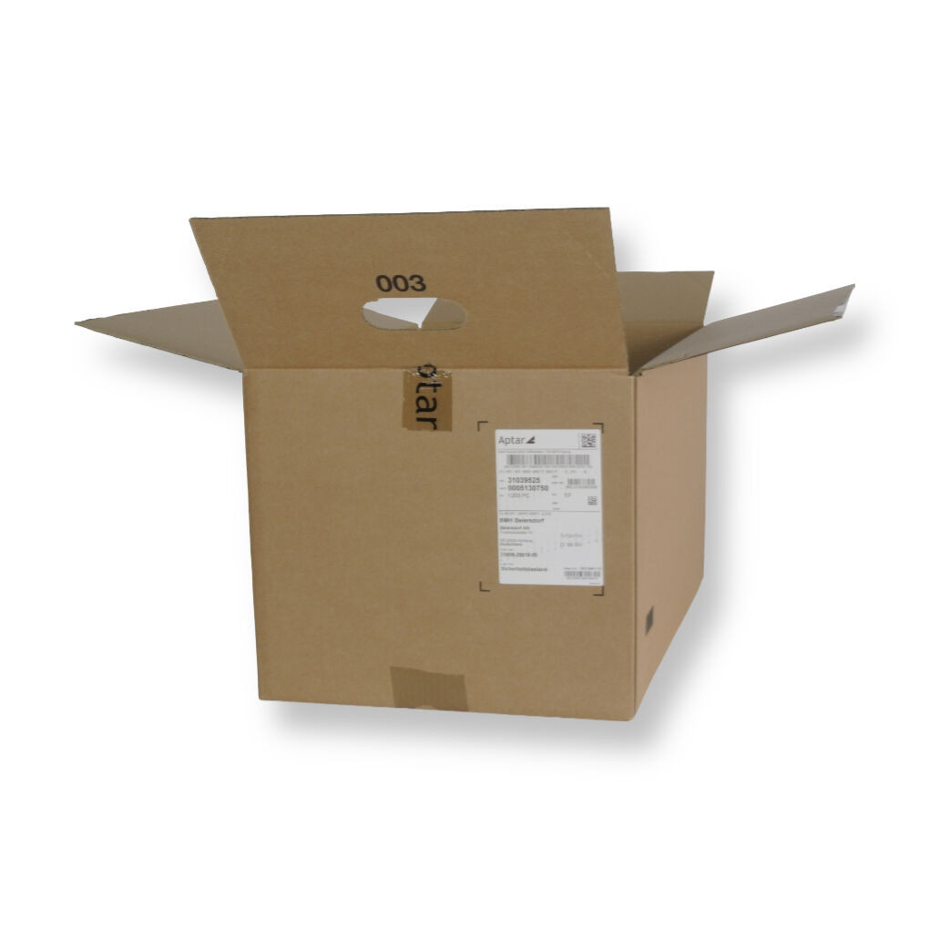 0201 570x370x320mm EB Bruin Gebruikt Sticker