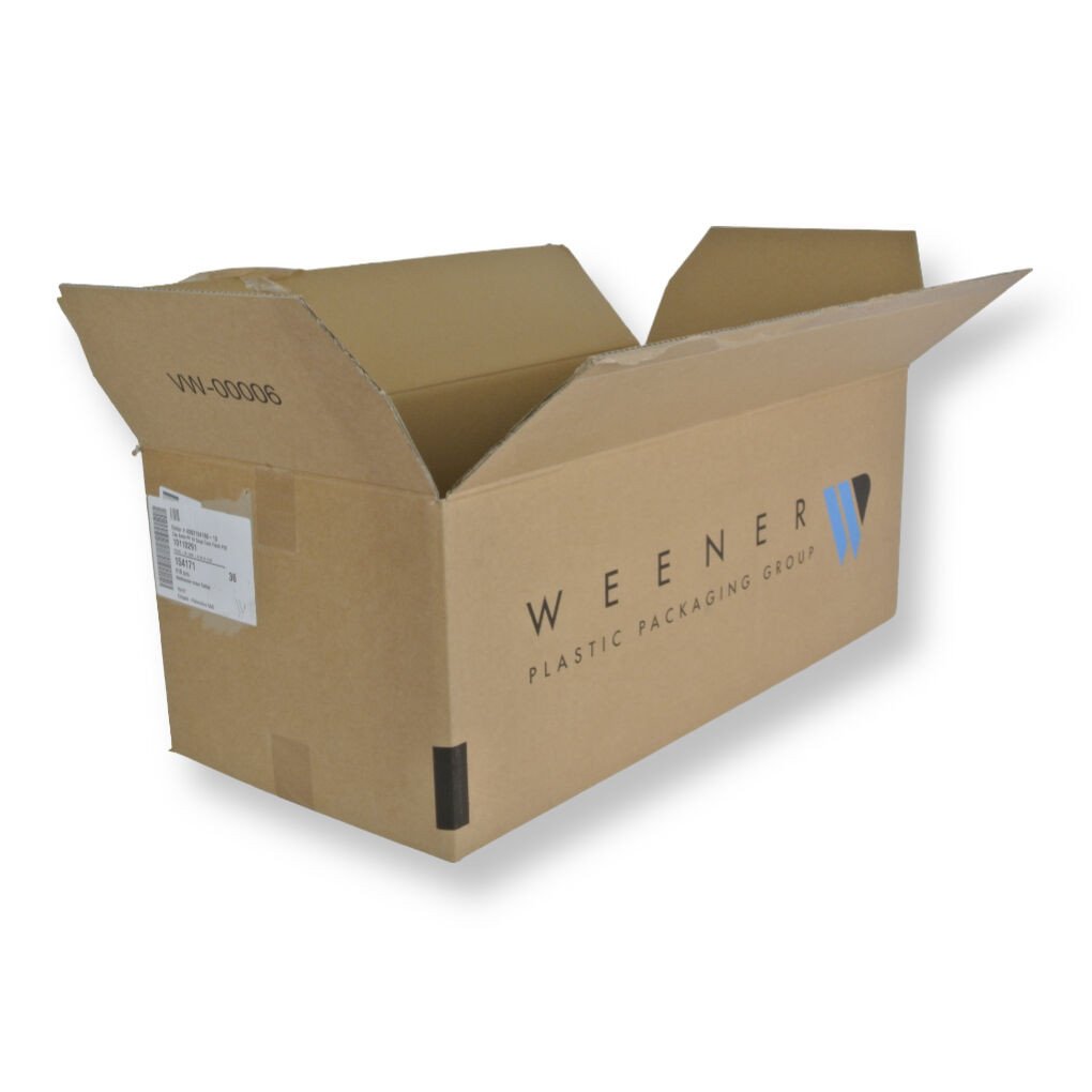 0201 580x380x280mm EB Bruin Gebruikt Bedrukt