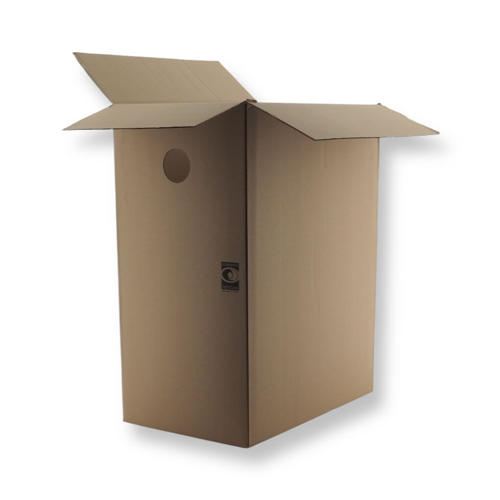 0201 590x380x800mm B Bruin Rest nieuw Bedrukt