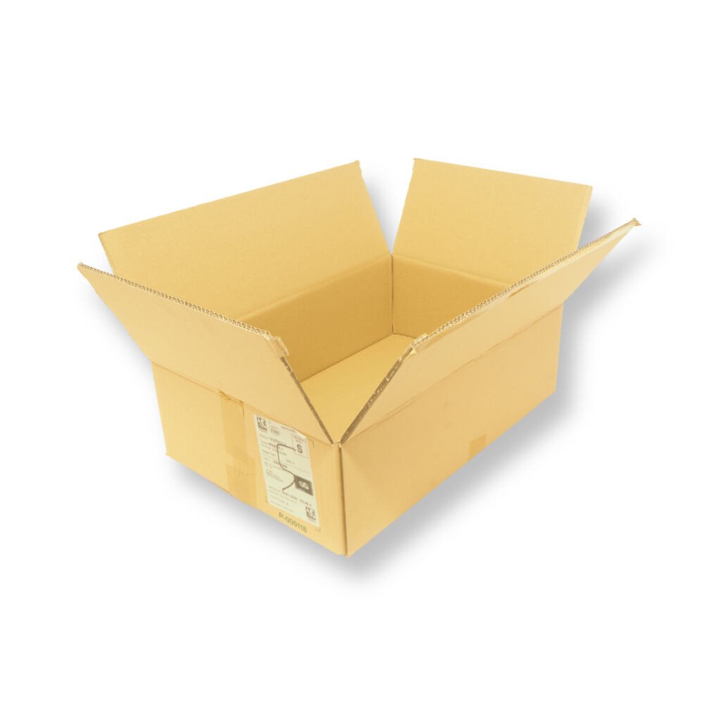 0201 590x390x180mm BC Bruin Gebruikt Sticker