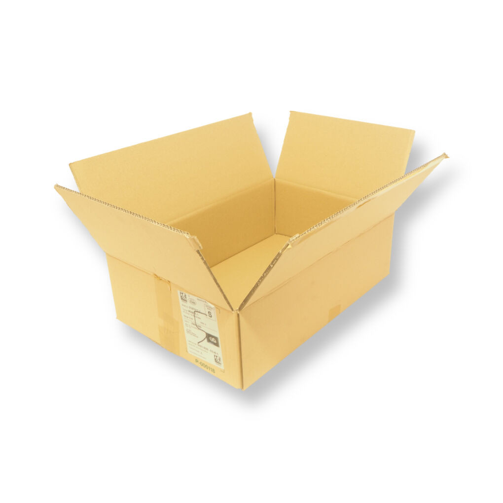 0201 590x390x180mm BC Bruin Gebruikt Sticker