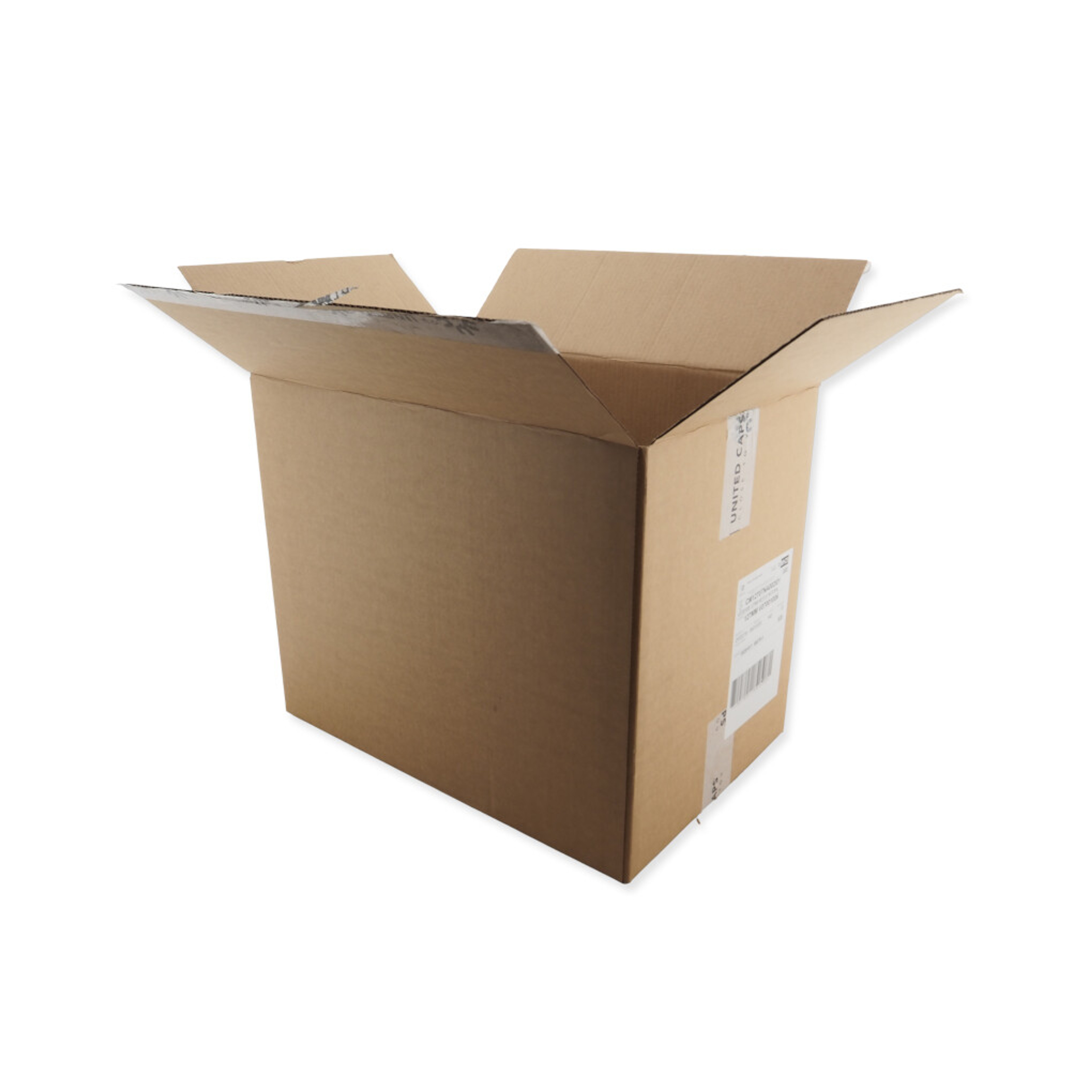 0201 590x390x500mm B Bruin Gebruikt Bedrukt