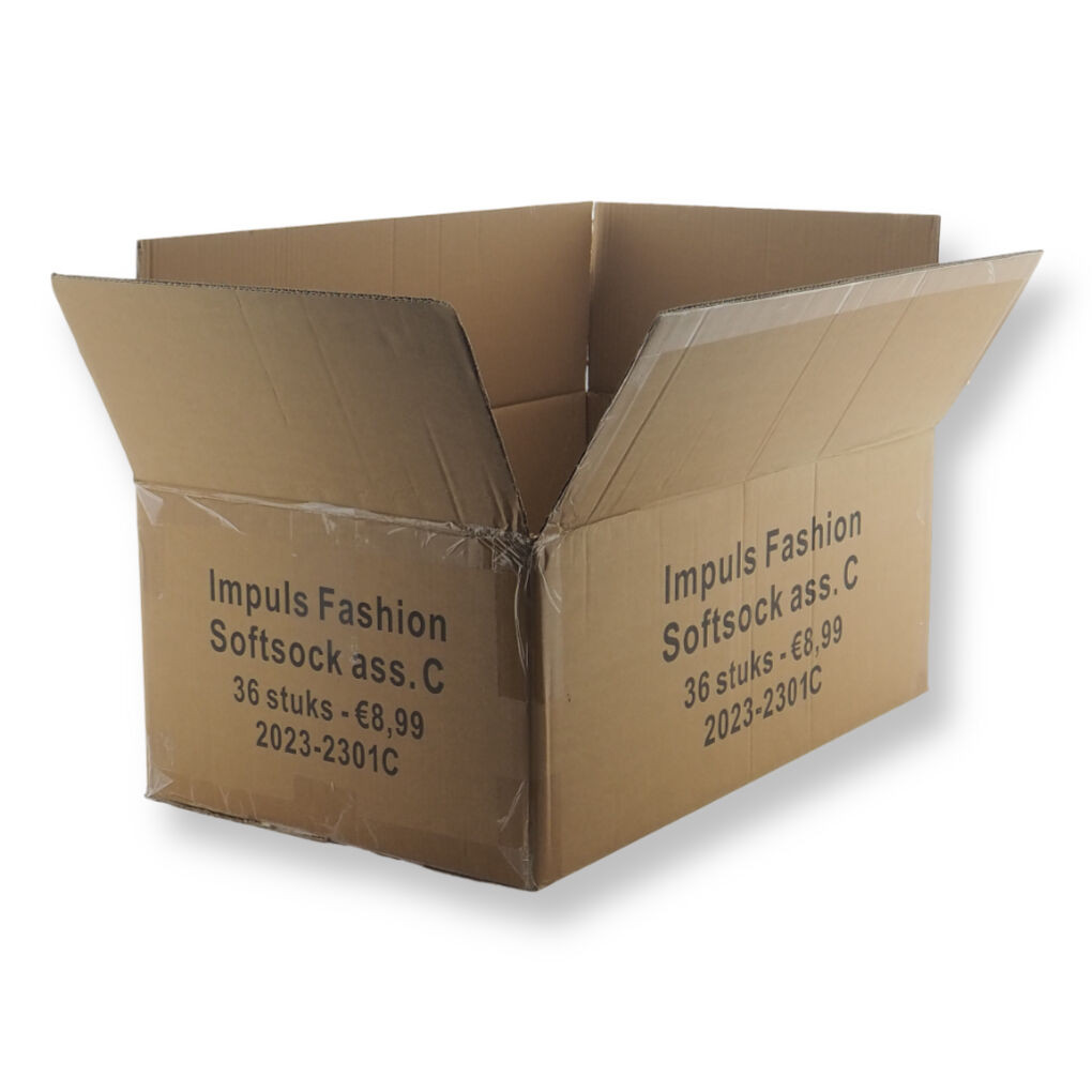 0201 740x440x300mm BC Bruin Gebruikt Bedrukt