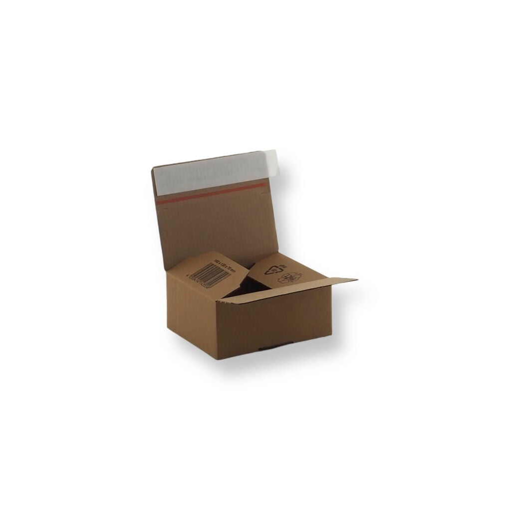 0701 160x130x70mm B Bruin Nieuw Plakstrip