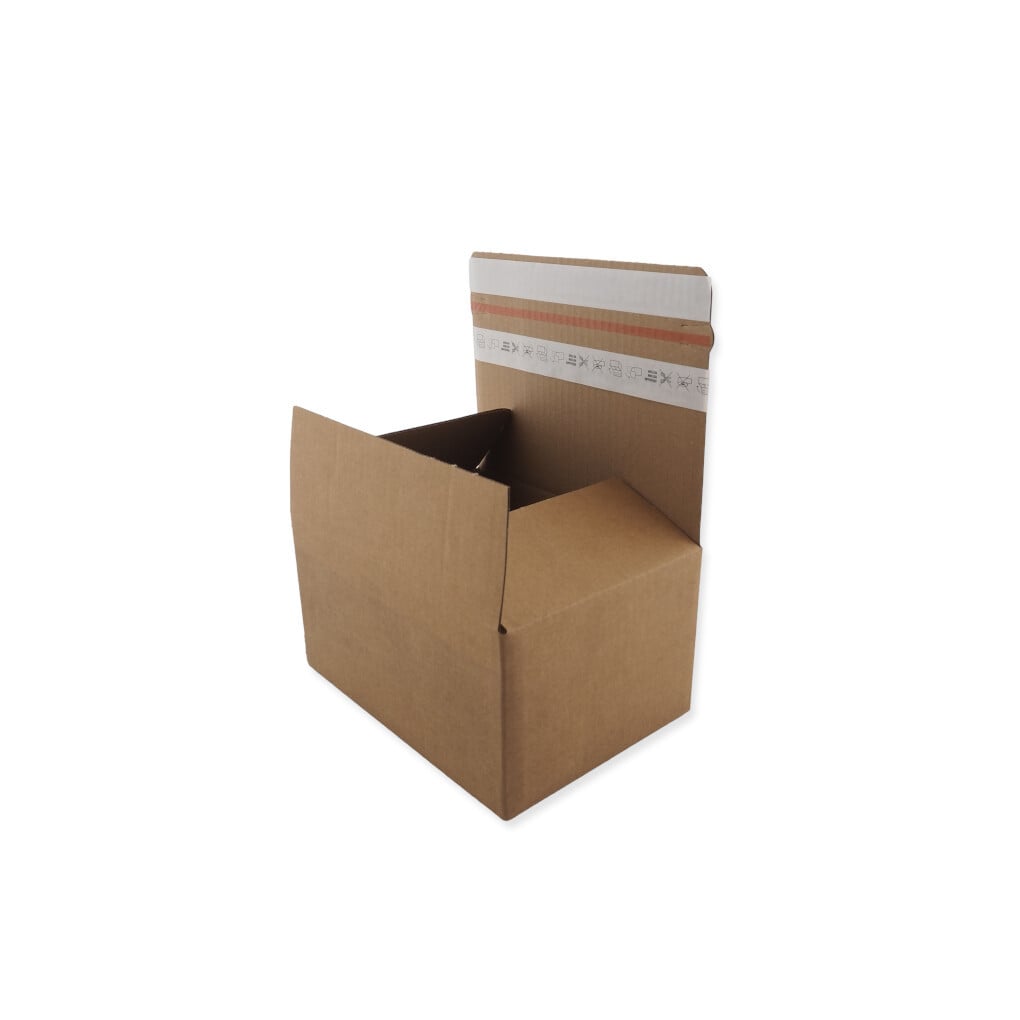 0701 229x164x115mm B Bruin Nieuw Plakstrip Tearstrip