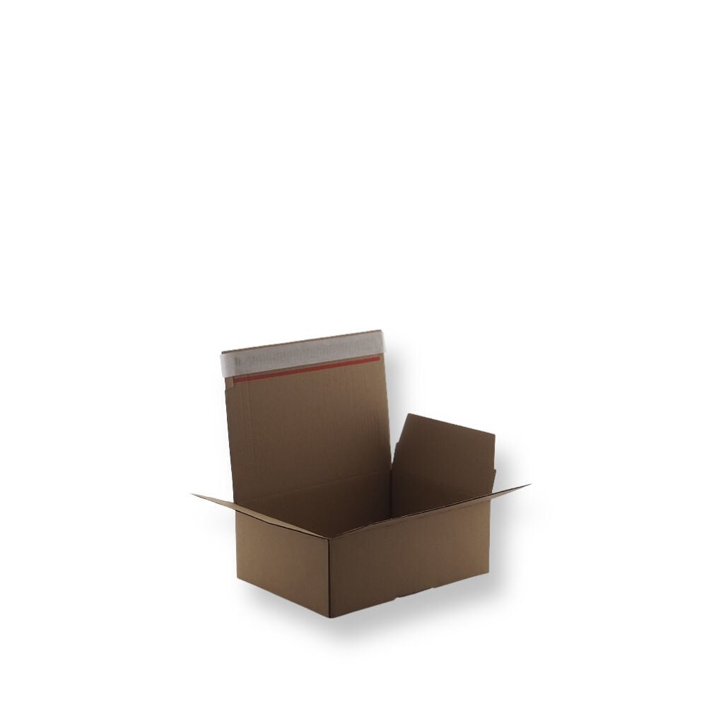 0711 310x230x110mm B Bruin Nieuw Plakstrip