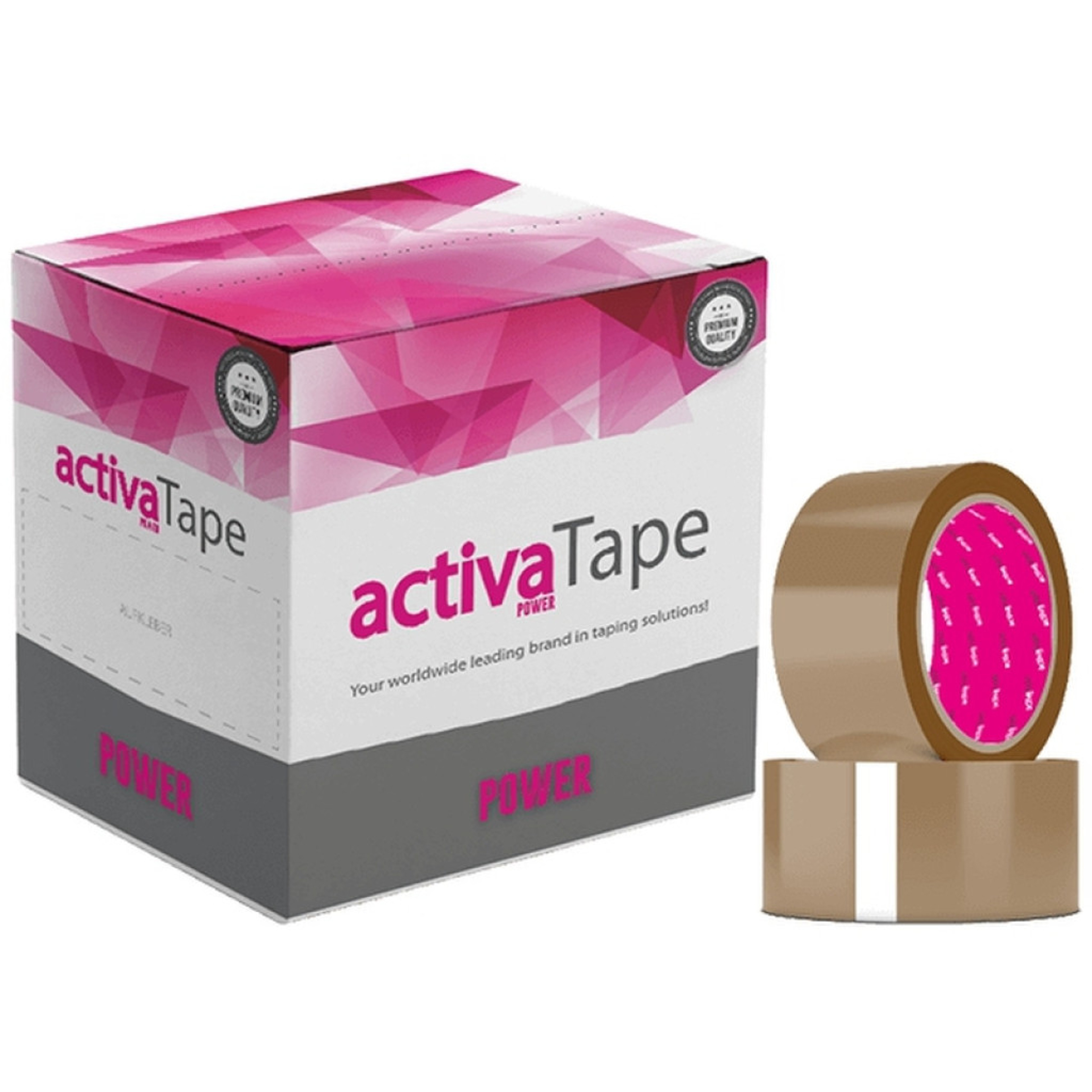 Tape Activa Power LN Bruin 48mm*66 mtr