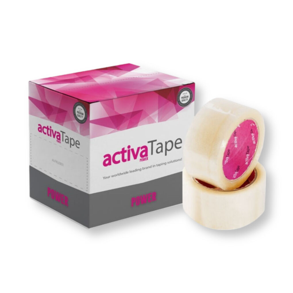 Tape Activa Power LN transparant 48mm*66 mtr