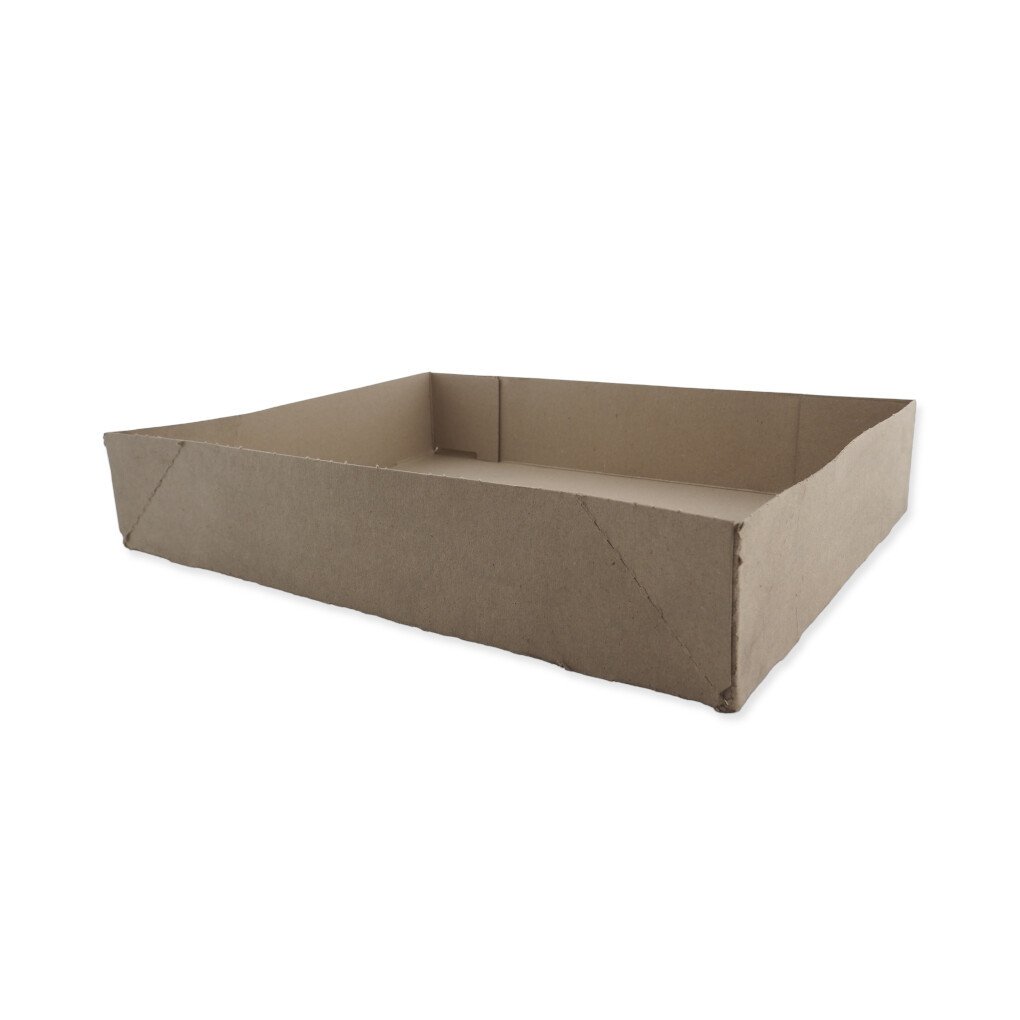 440x330x80mm Massief Bruin Gebruikt