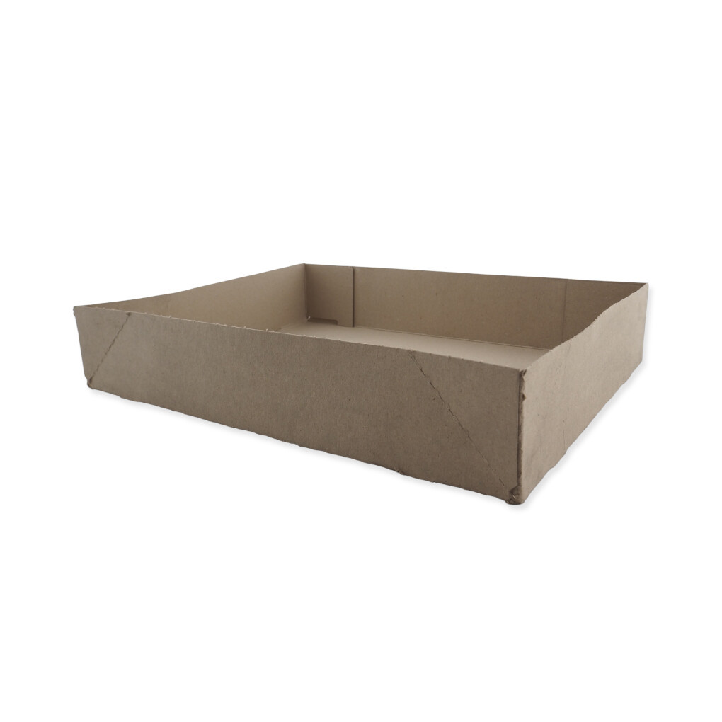 440x330x80mm Massief Bruin Gebruikt