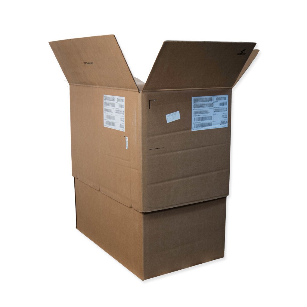 0320 1130x700x700mm Bruin Gebruikt Tabaksdoos Telesc.