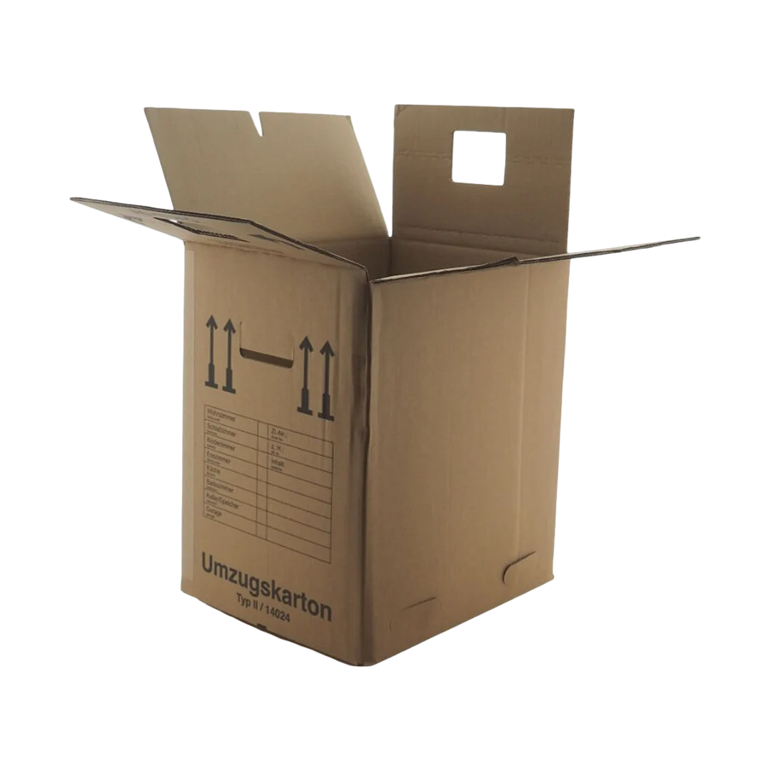 440x340x474mm BC Bruin Rest nieuw Bedrukt Verhuisdoos