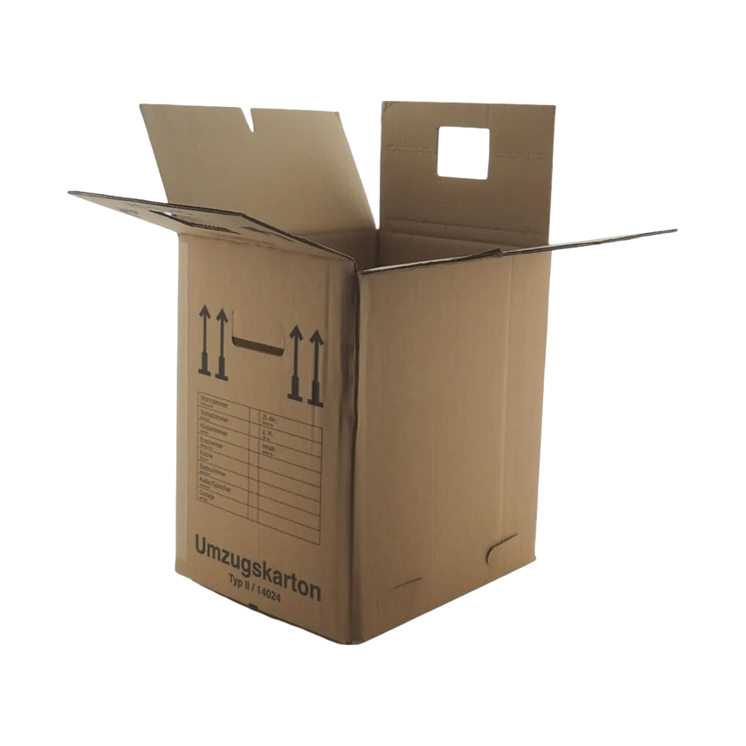 440x340x474mm BC Bruin Rest nieuw Bedrukt Verhuisdoos