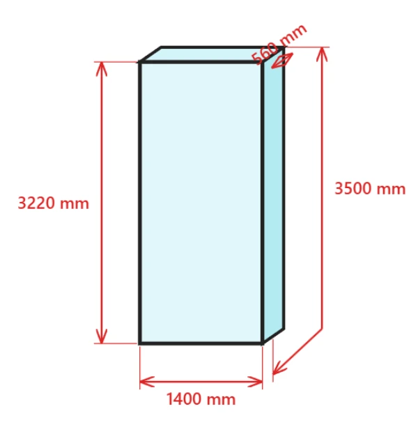 Inliner LDPE using size
