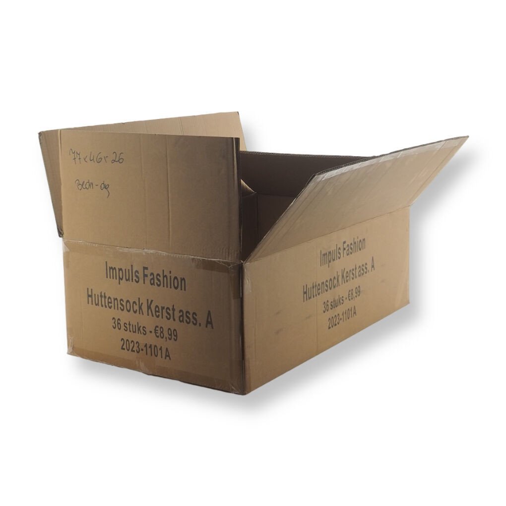 0201 770x460x260mm BC Bruin Gebruikt Bedrukt