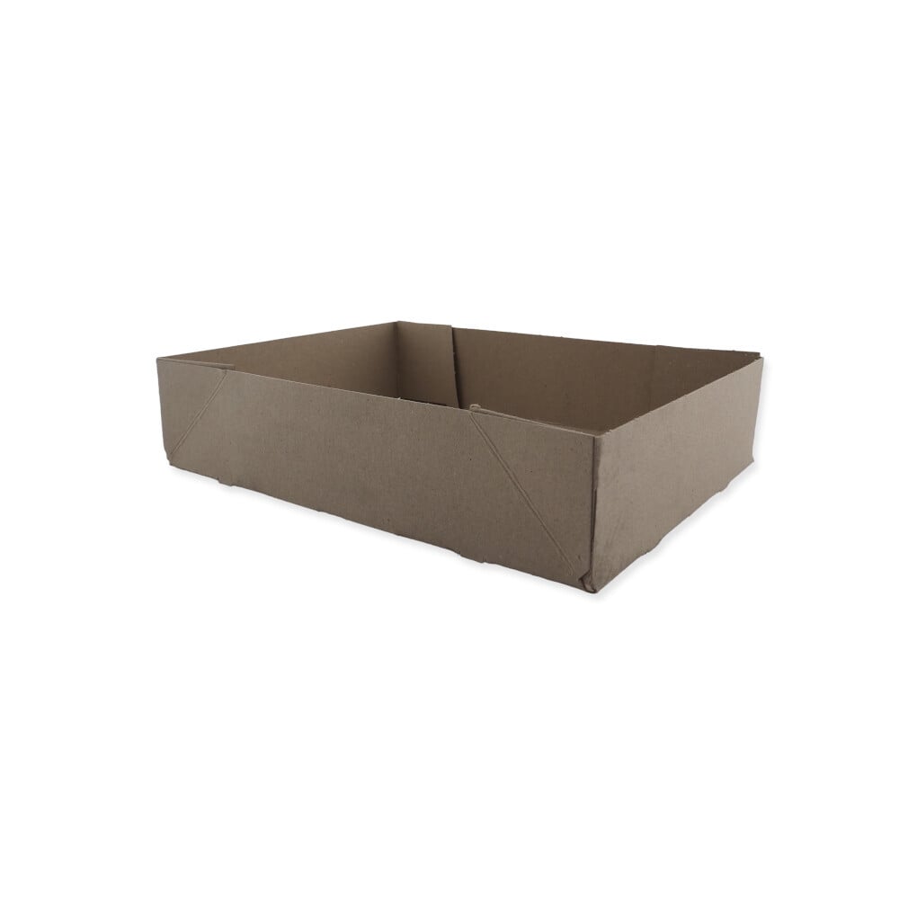 380x280x85mm Massief Bruin Kwekerijbodem