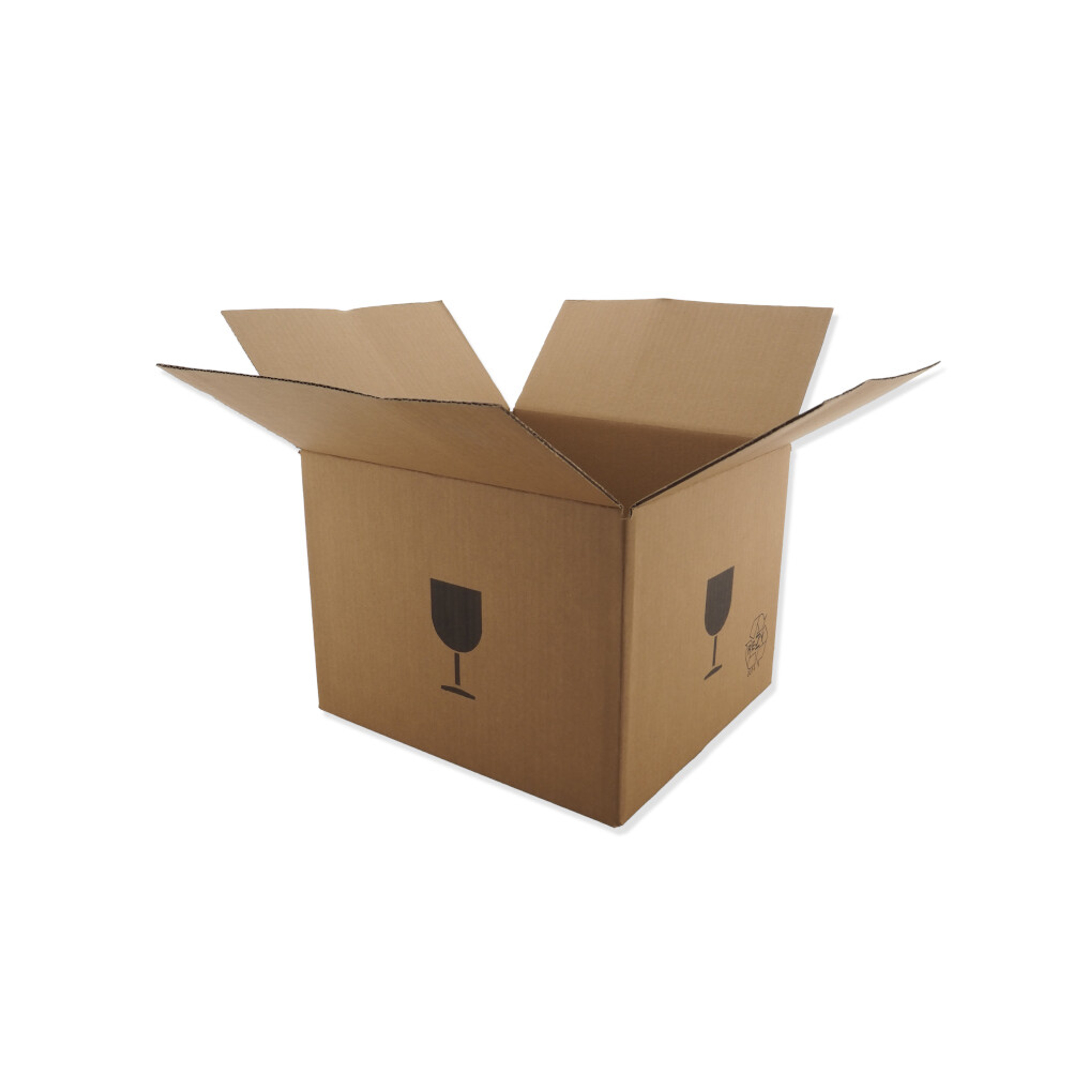 0201 355x320x260mm C Bruin Rest nieuw