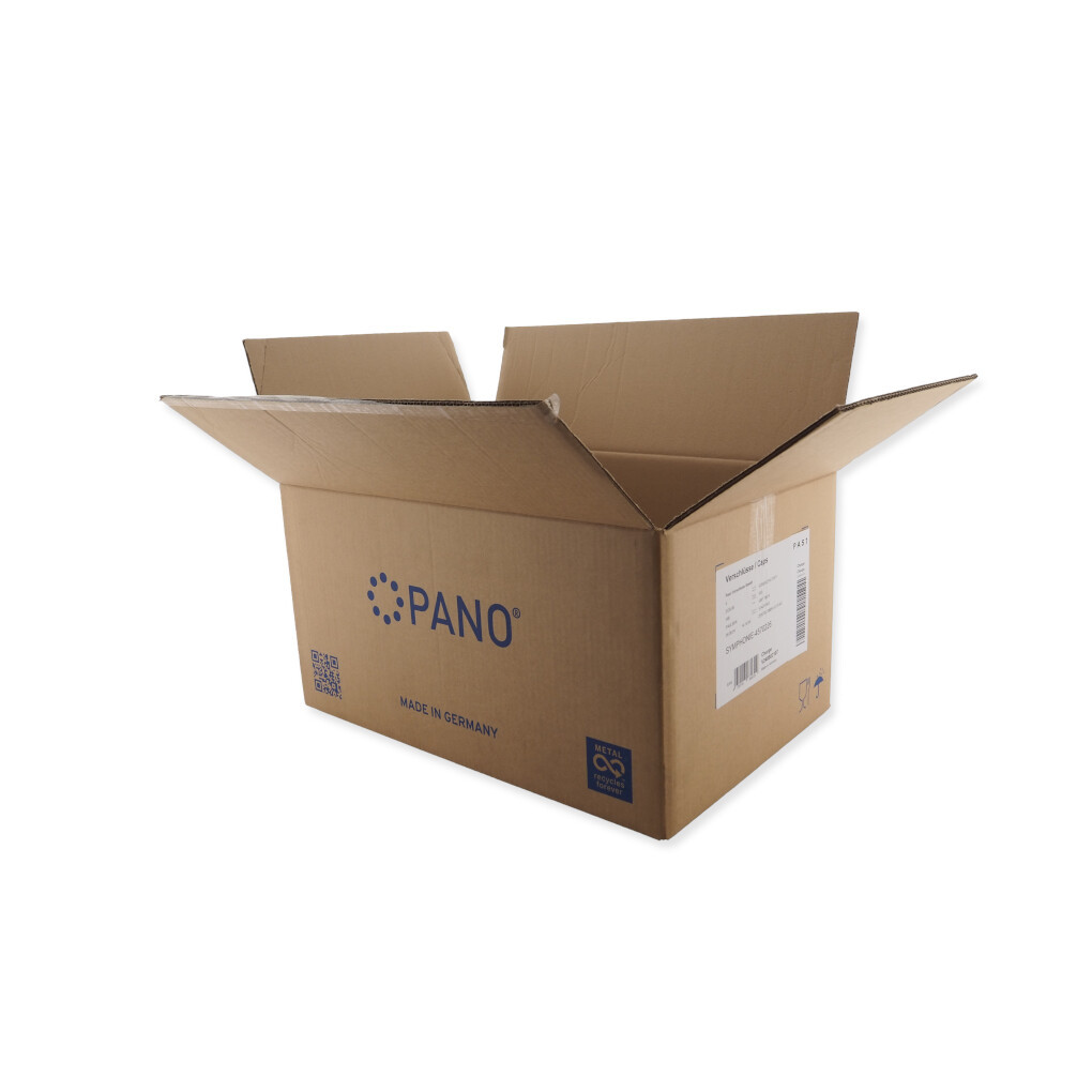 0201 580x380x310mm BC Bruin Gebruikt Bedrukt