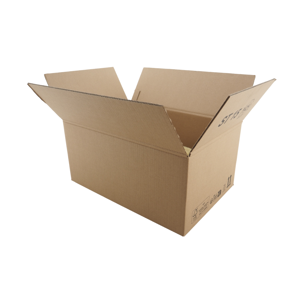 0201 455x305x210mm EB Bruin Rest nieuw