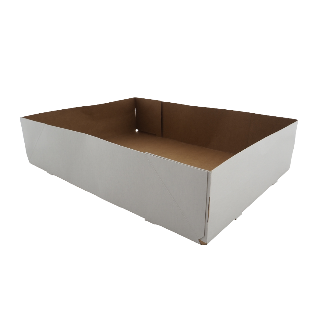 Multi-image 0 for 380x280x85mm Kwekerijbodem Massief Wit Nieuw 420 grams