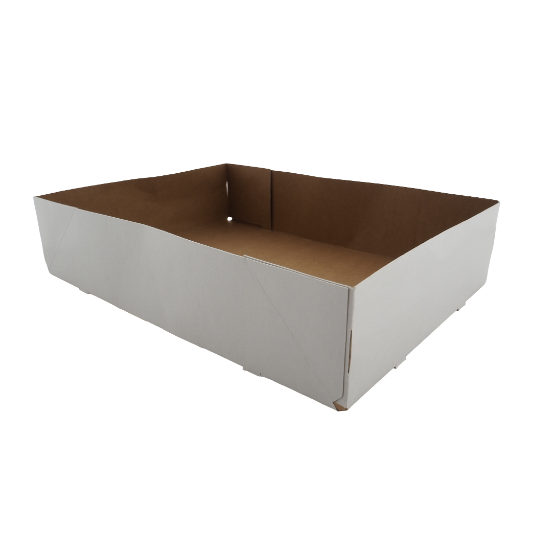 Multi-image 0 for 380x280x85mm Kwekerijbodem Massief Wit Nieuw 420 grams