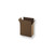0201 120x70x130mm B Bruin Rest nieuw