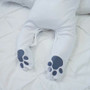 Polar Bear Feet Baby Sleepsuit