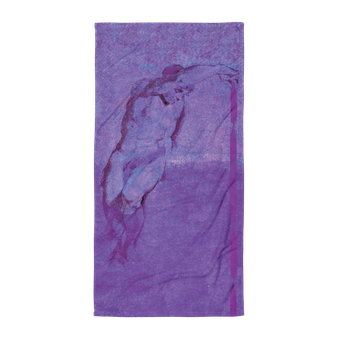 Rubens Woman Purple Towel