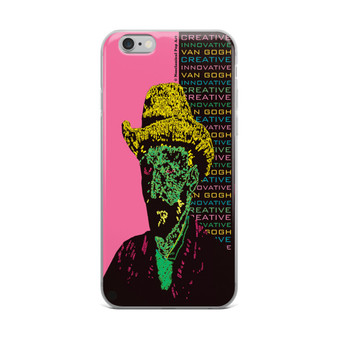 Van Gogh yellow hat self portrait creative fine art iphone cases 