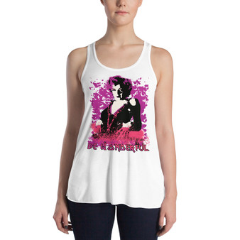 Marilyn Monroe Be Wonderful Women's Flowy Racerback Tank