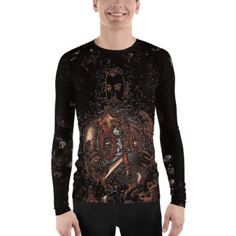 On sale Bronzino Men's Rash Guard by Neoclassical Pop Art online designer shop 