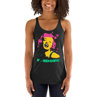 Marilyn Monroe J'adore Women's Racerback Tank