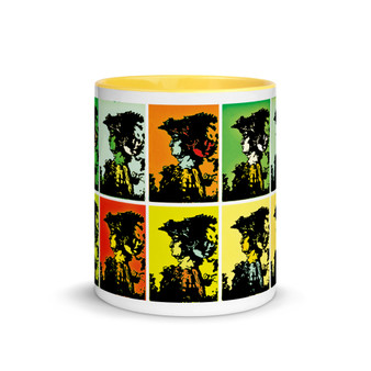 Leonardo da Vinci ft. Andy Warhol best mug by Neoclassical Pop Art