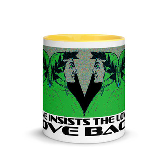 near me Sandro Botticelli Dante Portrait Green Mug