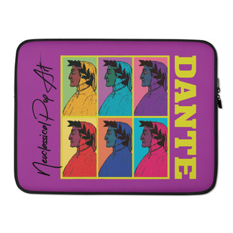 Botticelli Blue Purple Orange pink yellow green Colorful Laptop Sleeve