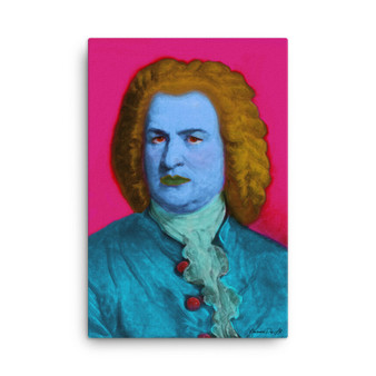 On Sale Johann Sebastian Bach Pink Green Blue Baroque POP