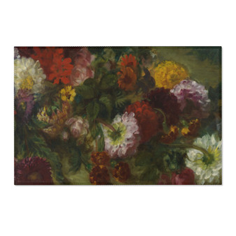 On sale Dutch Flowers Area Rugs by neoclassical pop art 