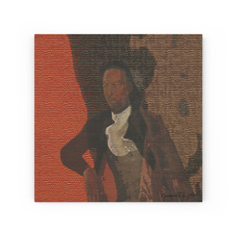 Francisco Goya artwork printed on rustic eco-friendly wood canvas