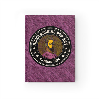 El Greco Portrait of a Poet Journal - Ruled Line
