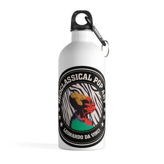Leonardo Da Vinci Caricatura Stainless Steel Water Bottle