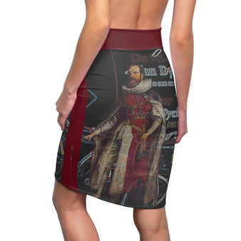 Van Dyck Knight Women's Pencil Skirt